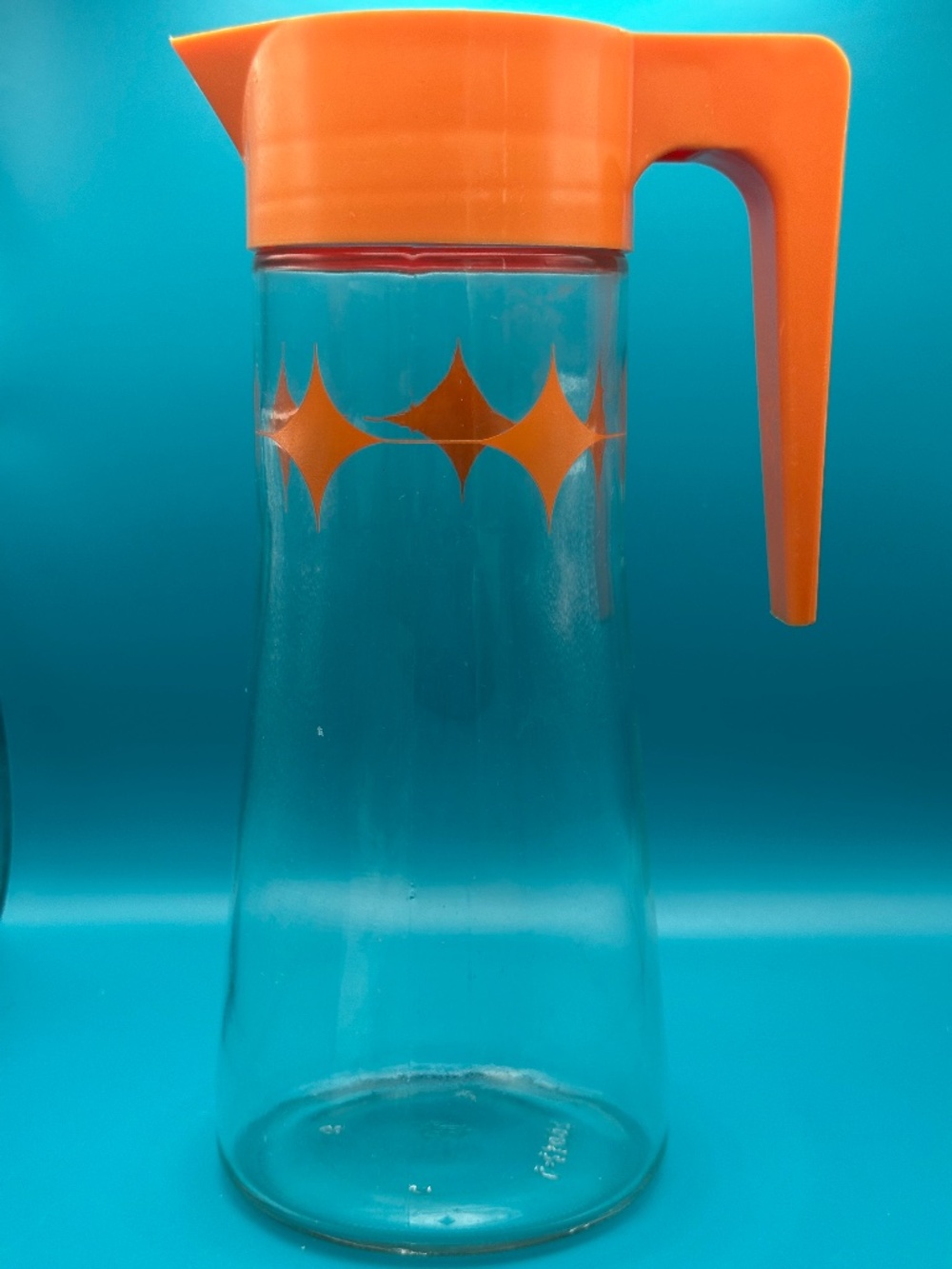 Vintage Anchor Hocking "Tang" Juice Carafe